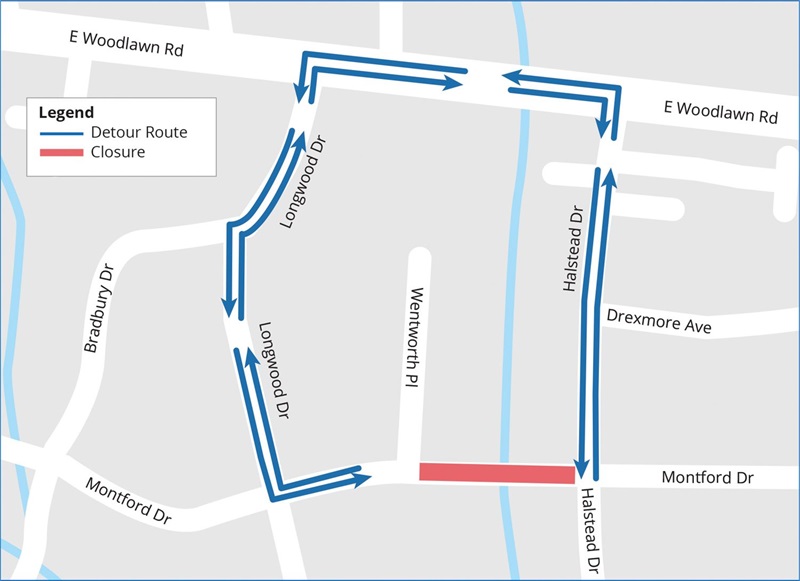 LH Montford Rd Map